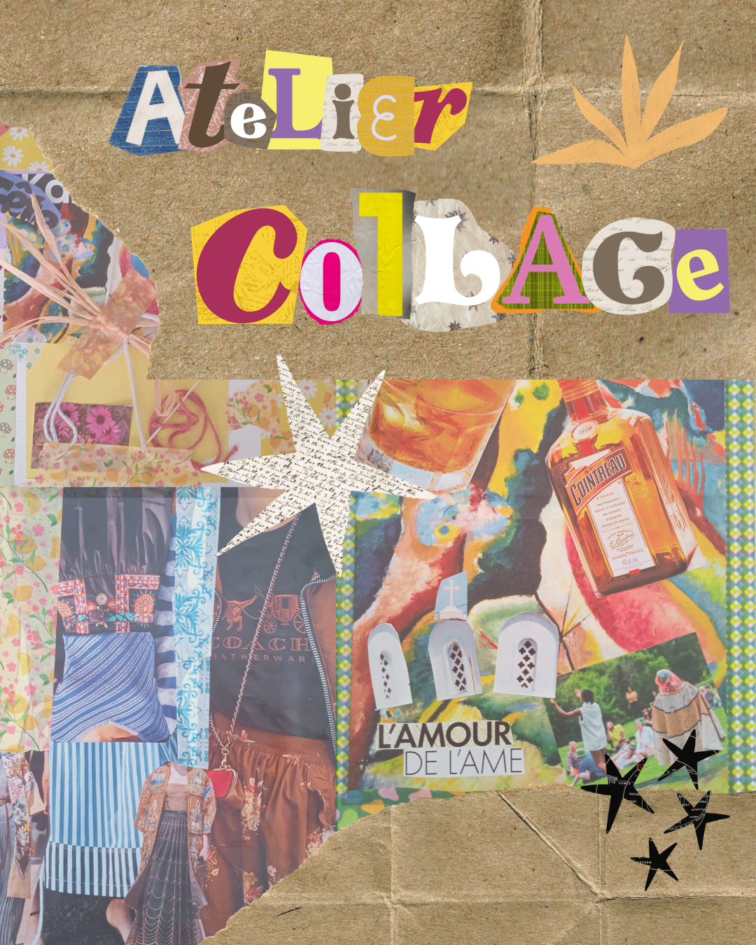 Visuel de l'atelier collage